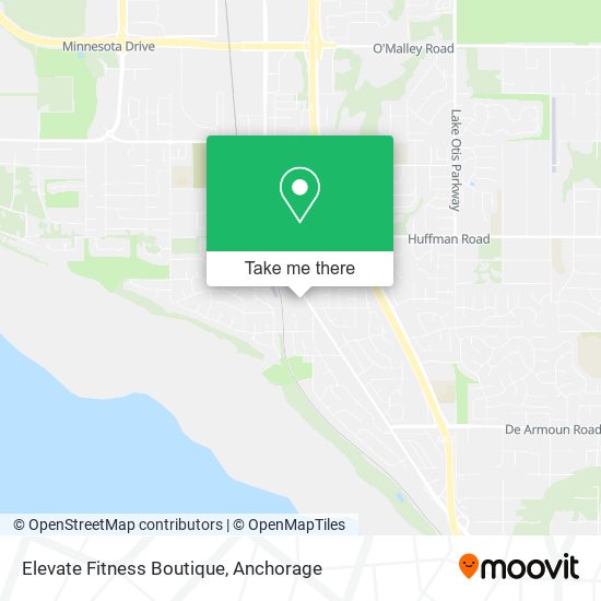 Elevate Fitness Boutique map