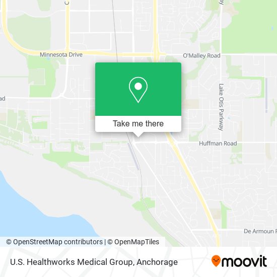 Mapa de U.S. Healthworks Medical Group
