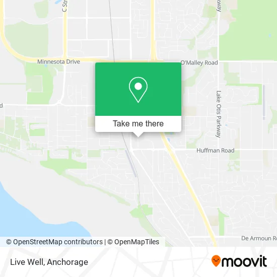 Live Well map