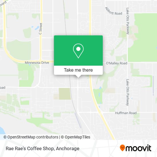 Rae Rae's Coffee Shop map