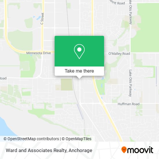 Ward and Associates Realty map