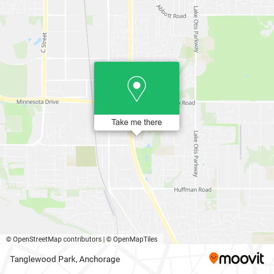 Tanglewood Park map