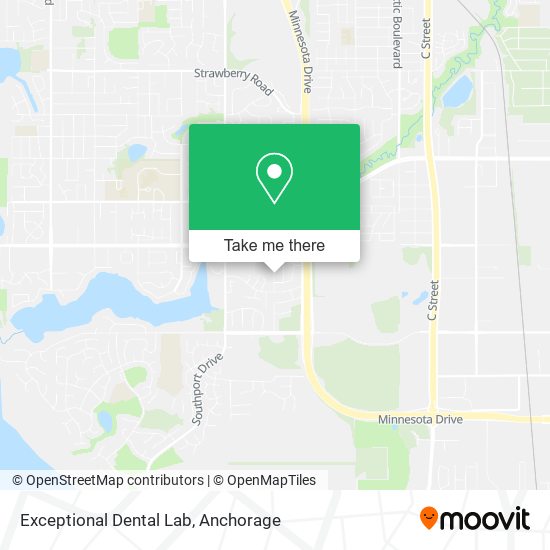 Exceptional Dental Lab map