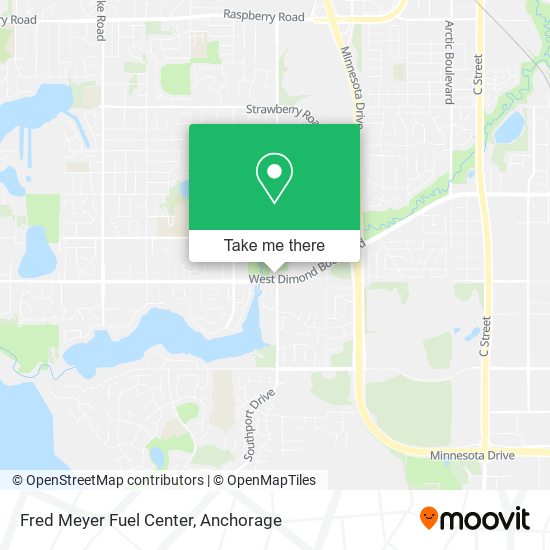 Fred Meyer Fuel Center map