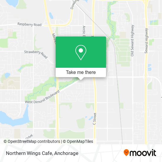 Northern Wings Cafe map