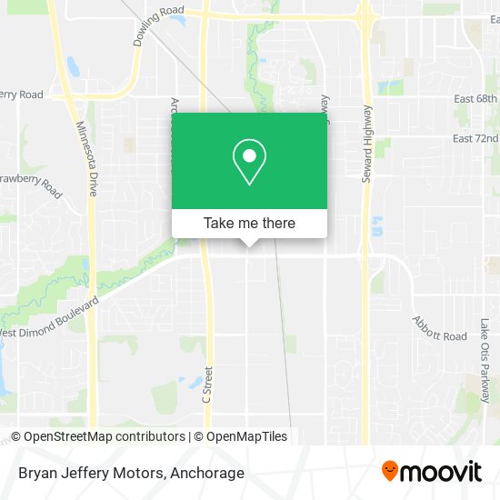 Bryan Jeffery Motors map