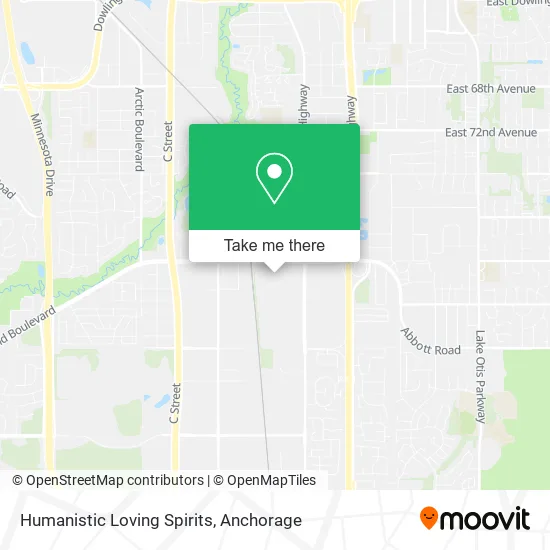 Humanistic Loving Spirits map