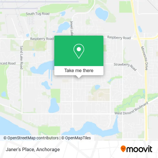 Janer's Place map