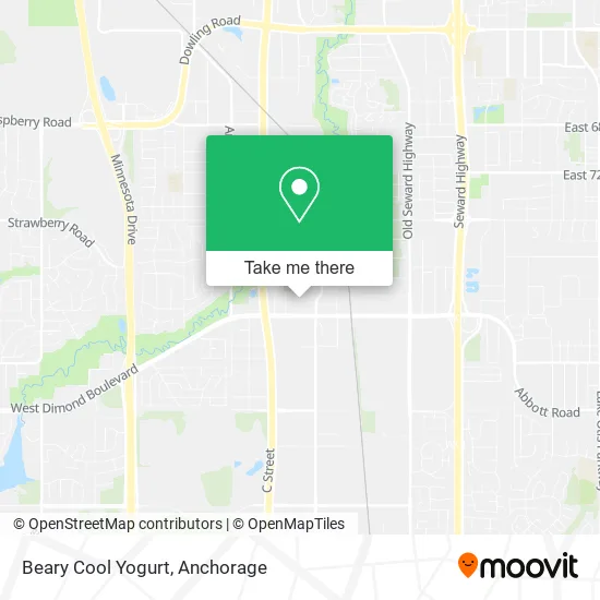 Beary Cool Yogurt map