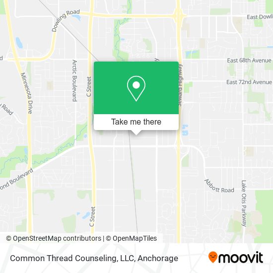 Common Thread Counseling, LLC map