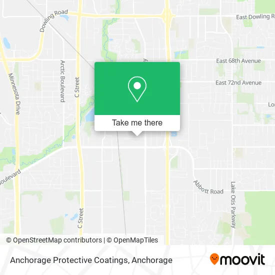 Anchorage Protective Coatings map