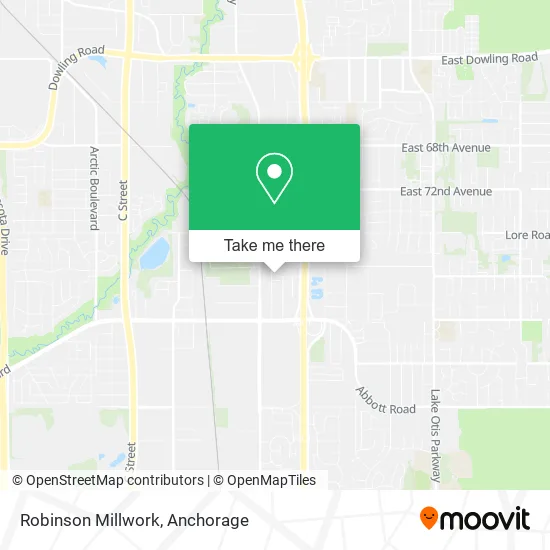 Robinson Millwork map