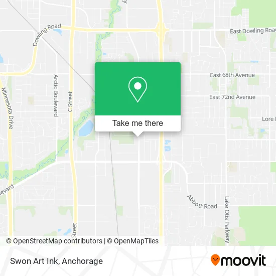 Swon Art Ink map
