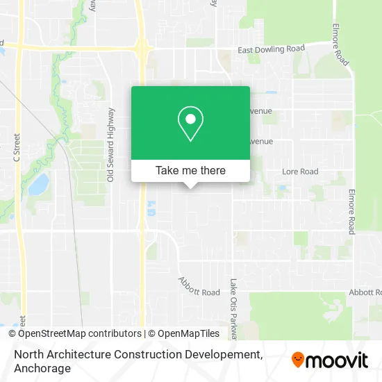 North Architecture Construction Developement map