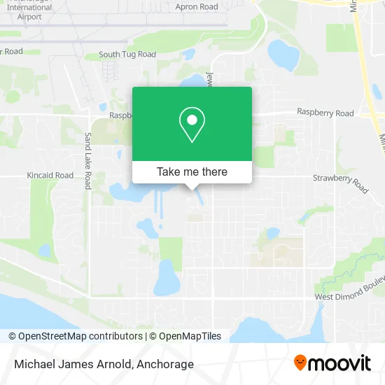 Michael James Arnold map