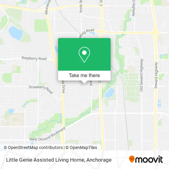 Mapa de Little Genie Assisted Living Home