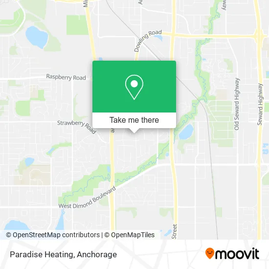 Mapa de Paradise Heating