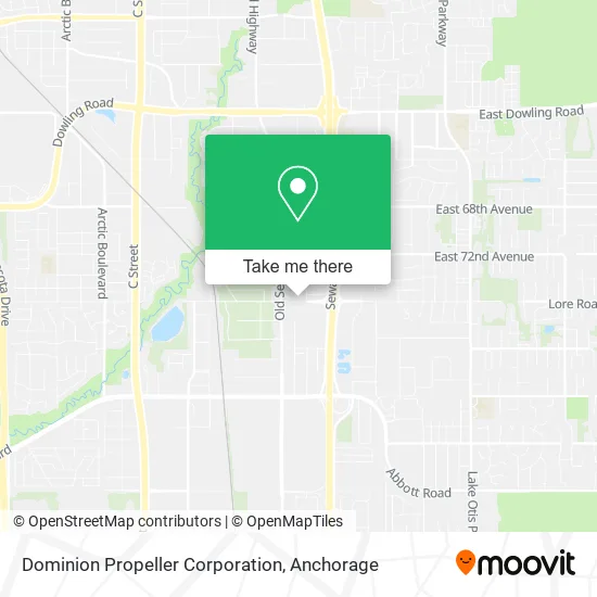 Dominion Propeller Corporation map