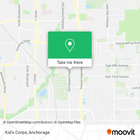 Kid's Corps map