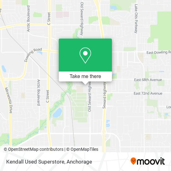 Kendall Used Superstore map