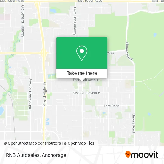 RNB Autosales map