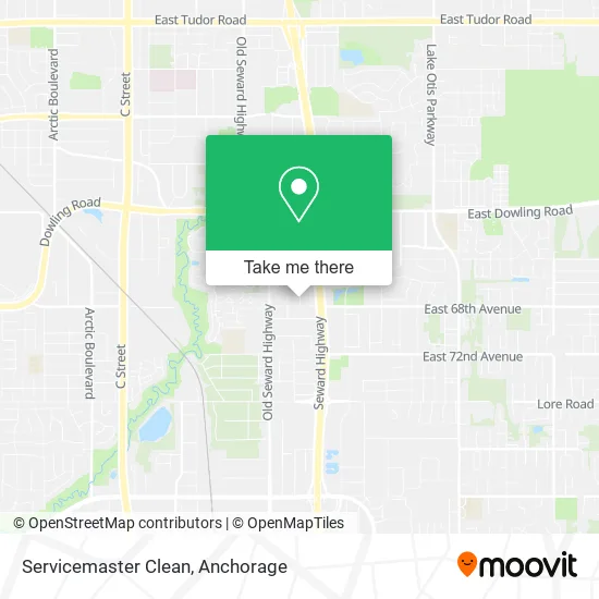 Servicemaster Clean map
