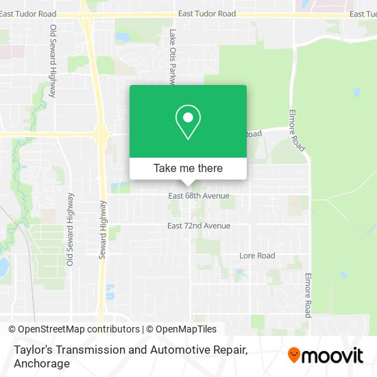 Taylor's Transmission and Automotive Repair map