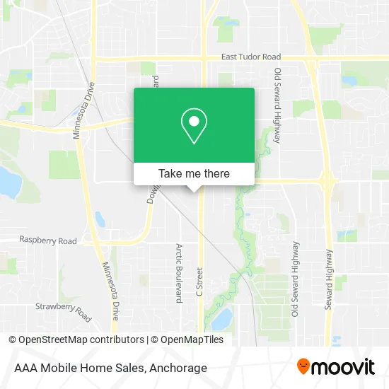 Mapa de AAA Mobile Home Sales