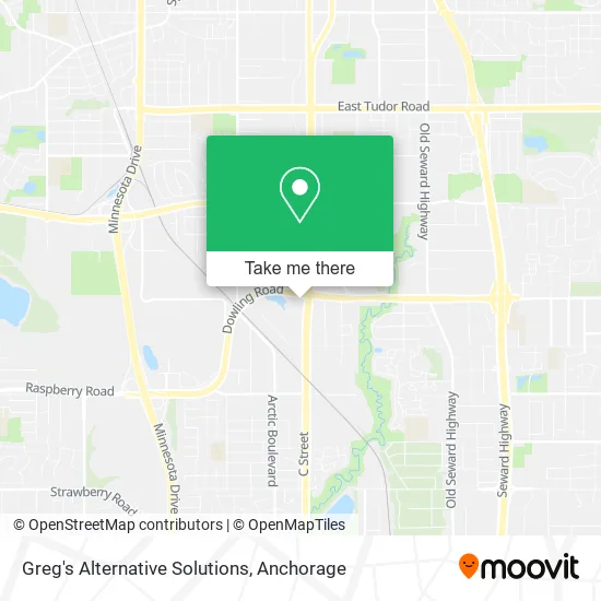 Mapa de Greg's Alternative Solutions