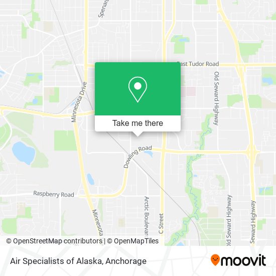 Air Specialists of Alaska map