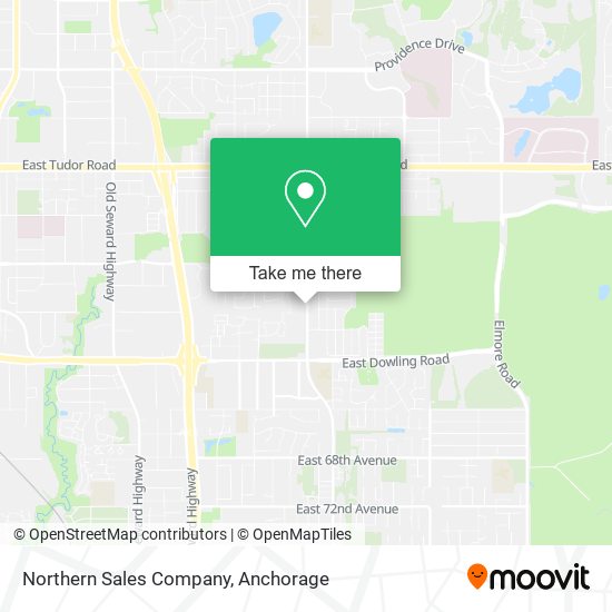 Northern Sales Company map