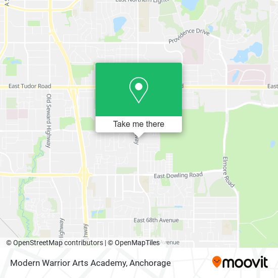 Modern Warrior Arts Academy map