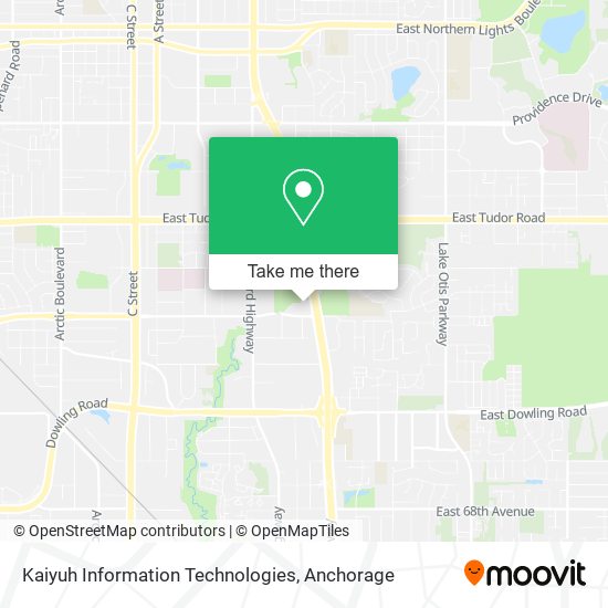 Kaiyuh Information Technologies map