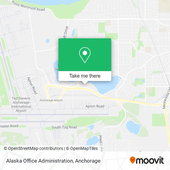 Mapa de Alaska Office Administration