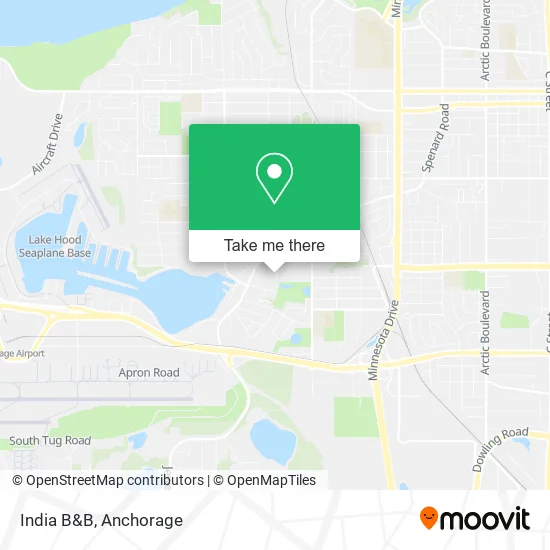 India B&B map