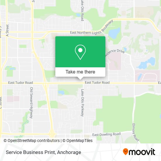 Mapa de Service Business Print