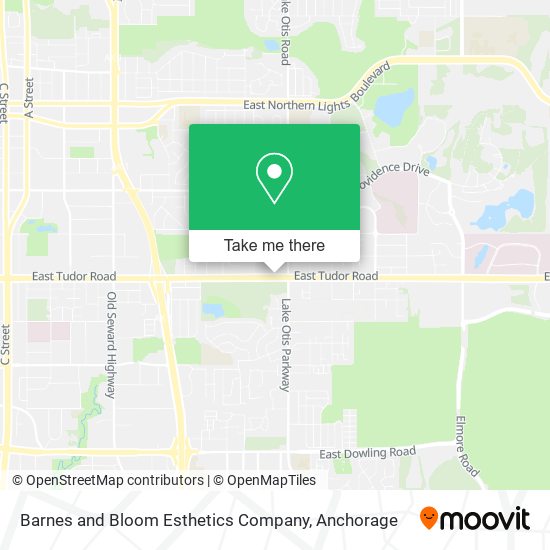 Barnes and Bloom Esthetics Company map