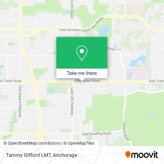 Mapa de Tammy Gifford LMT