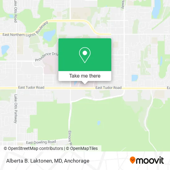 Alberta B. Laktonen, MD map