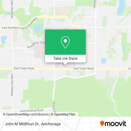 John M Midthun Dr. map