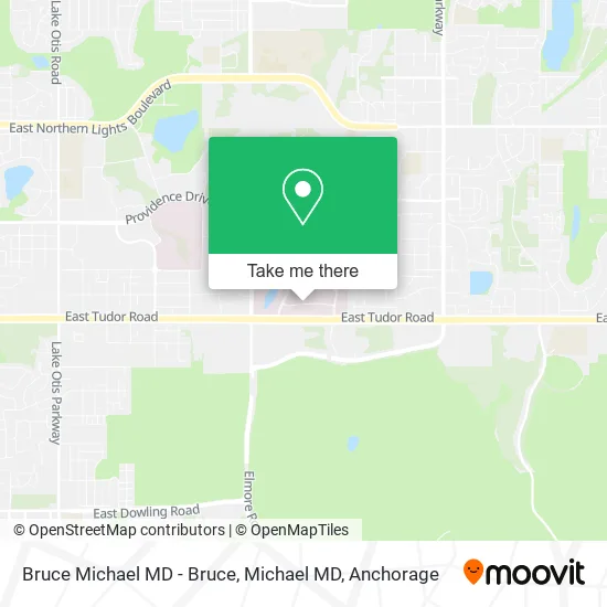Mapa de Bruce Michael MD - Bruce, Michael MD