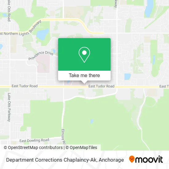 Mapa de Department Corrections Chaplaincy-Ak