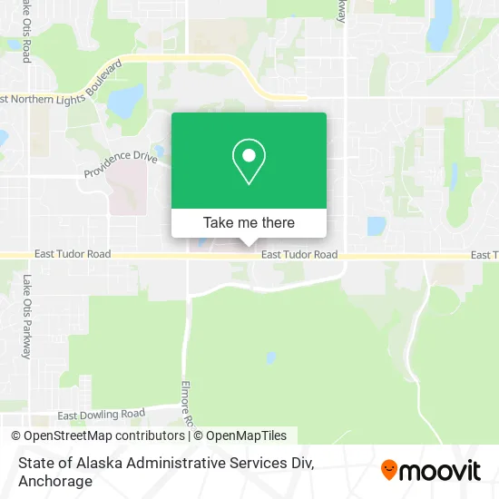 Mapa de State of Alaska Administrative Services Div