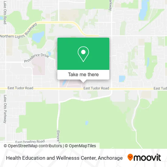 Mapa de Health Education and Wellnesss Center