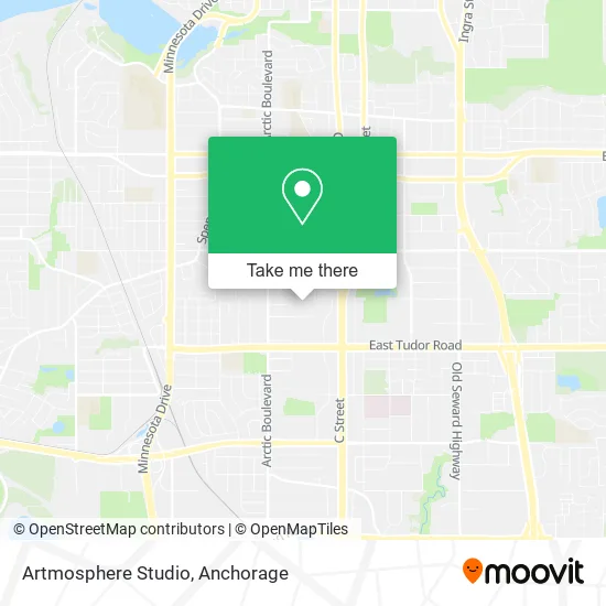 Artmosphere Studio map