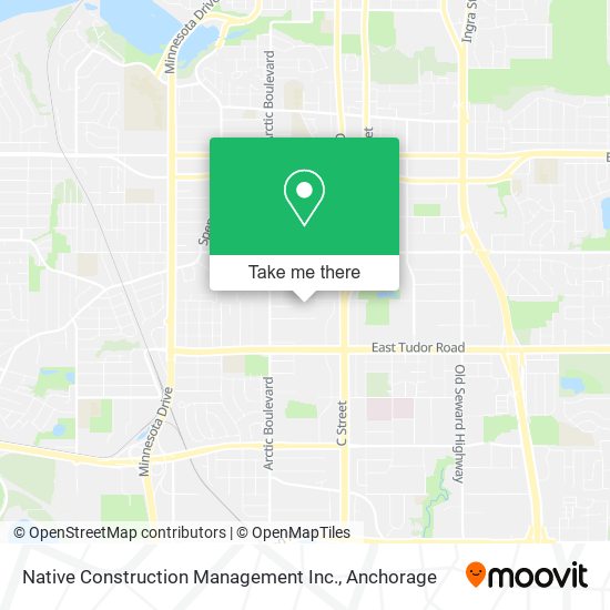 Native Construction Management Inc. map