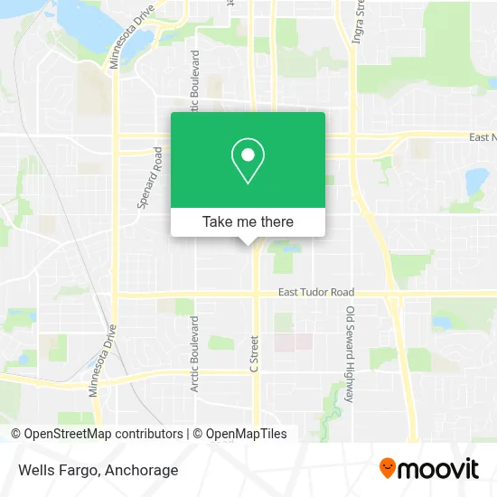Wells Fargo map