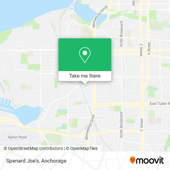 Spenard Joe's map