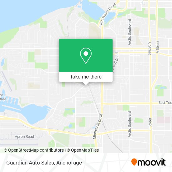Guardian Auto Sales map