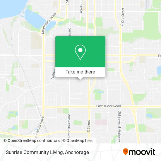 Mapa de Sunrise Community Living